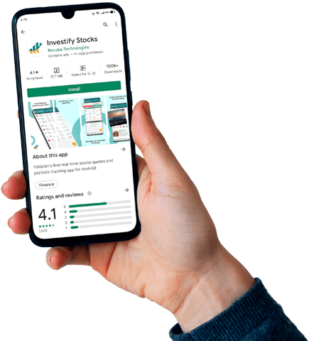 Investify available on Google Play and App Store